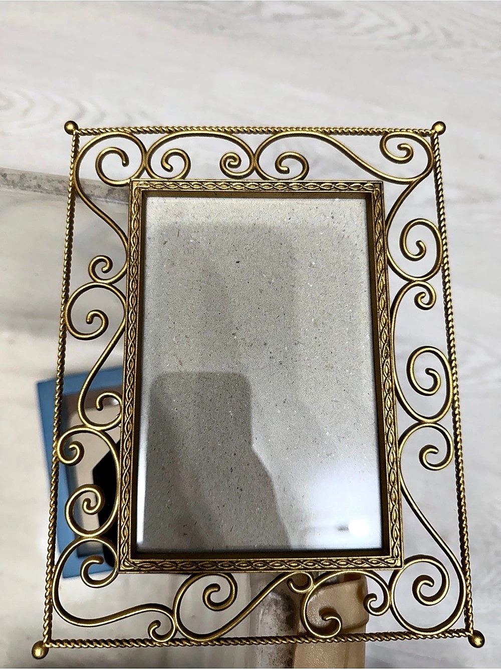 Gold Scrollwork Picture Frame